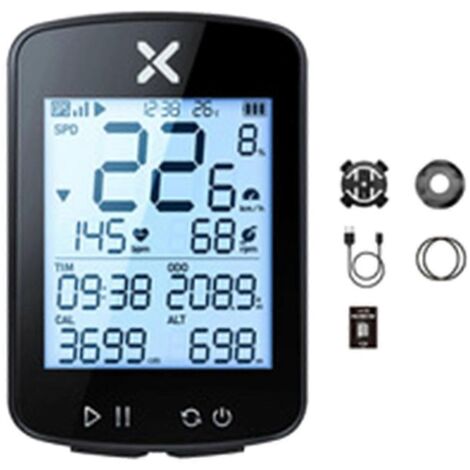 Compteur de vitesse sans fil GPS pour vélo G2 Plus-- (1/5)