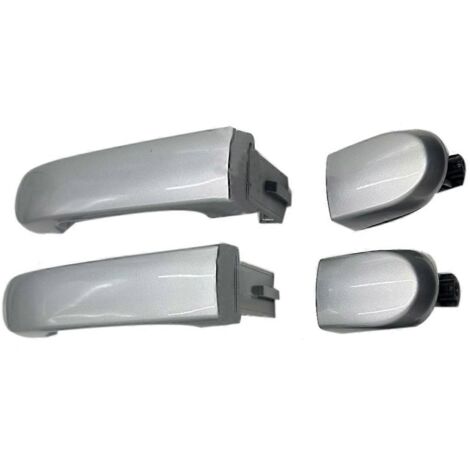 Poignée de porte extérieure pour modèles 2007-2012, couleur argent. (1/5)