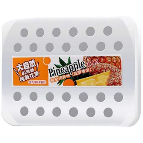 Désodorisant solide pour voiture 230g, parfum ananas, aromathérapie (1/5)