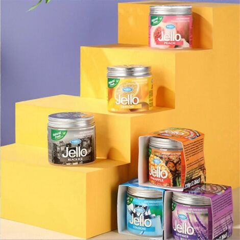 Désodorisant d'ambiance parfumé à la pêche pour voiture (220 g) - Aromathérapie (1/5)