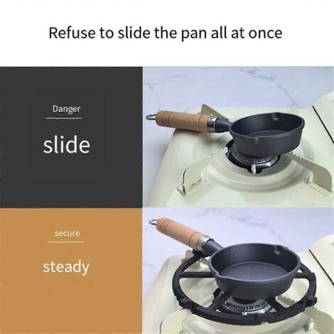 Ensemble de 10 supports pour cuisinière à gaz, étagère de cuisson -- (1/5)