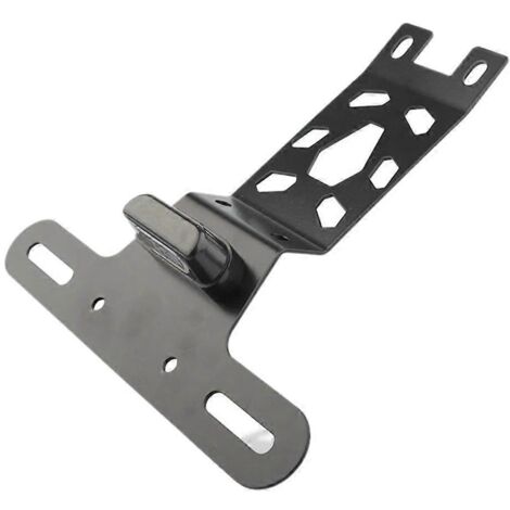 Support de plaque d'immatriculation pour moto Hunter 350 2022-2024