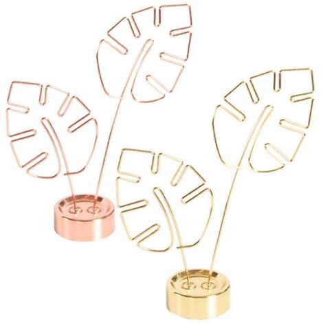 Lot de 2 porte-notes/trombones décoratifs Hawaï pour cartes de visite (1/5)