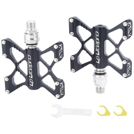 Pédale à dégagement rapide K5 pour vélo pliant, pièce de vélo noire. (1/5)