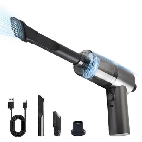 Aspirateur de voiture portable, aspirateur portatif sans fil et rechargeable. (1/5)