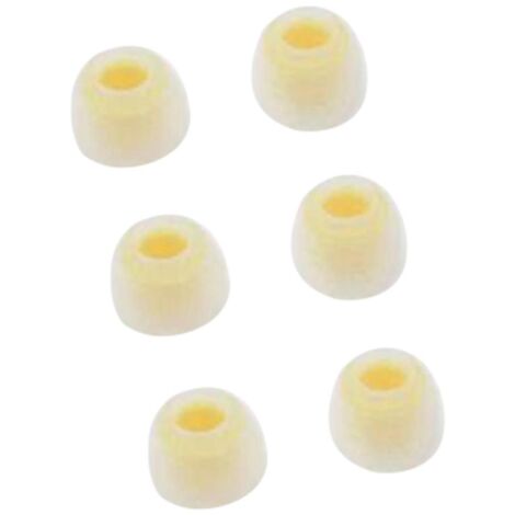 3 paires d'embouts auriculaires en silicone pour écouteurs, isolants phoniques, taille S-- (1/5)