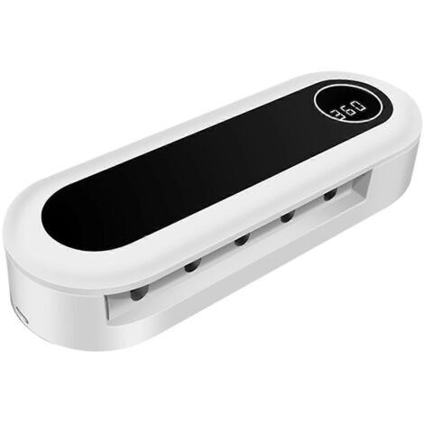 Stérilisateur et support pour brosses à dents UV, 5 emplacements pour brosses à dents -- (1/5)