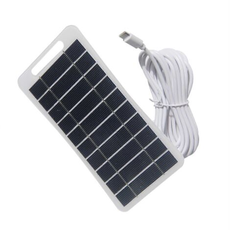 Mini panneau solaire 5V 2W, chargeur solaire USB, micro-panneaux solaires