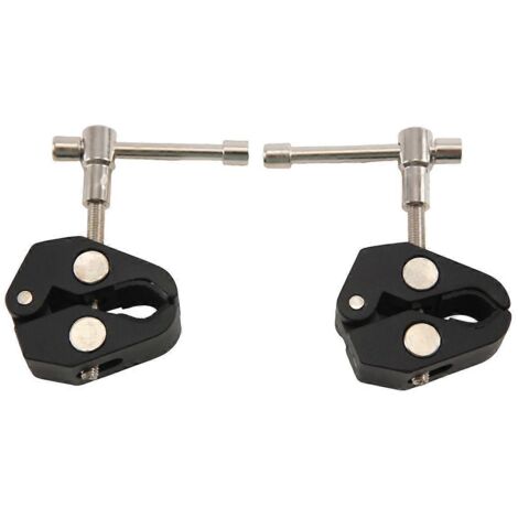 2 pièces pour pince à bras magique, pince à crabe, clip de tige avec filetage 1/4 3/8-- (1/5)