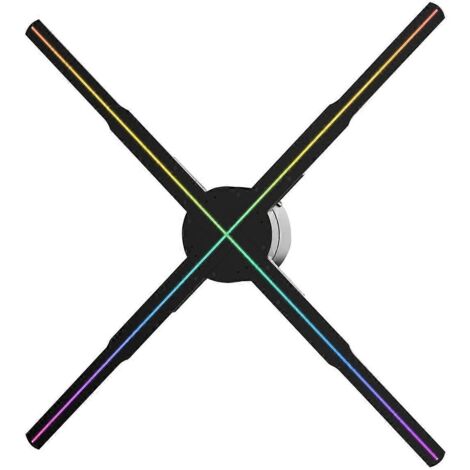 Projecteur holographique 3D WiFi 678 LED 56 cm Contrôle par application Prise-- (1/5)