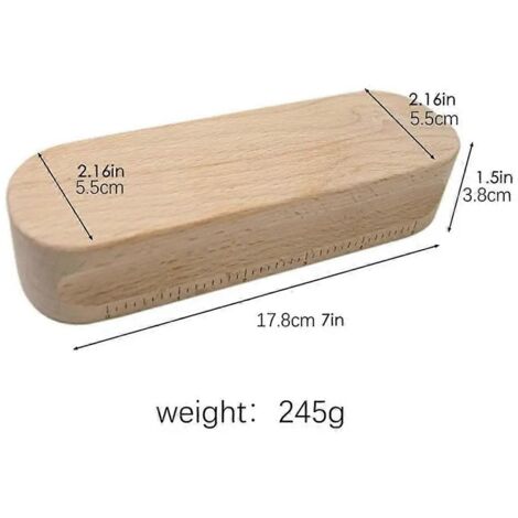 Poids ronds en bois pour patrons de couture, poids pour la confection de vêtements B-- (1/5)