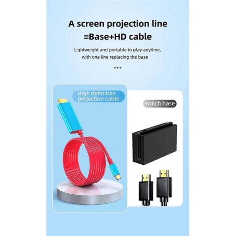 Câble compatible USB-C 4K 30 Hz (1/5)