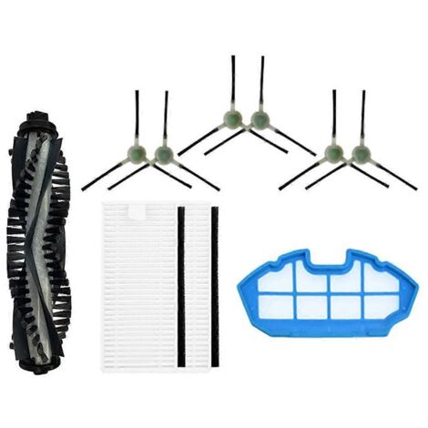 Pièces détachées pour balayeuses : brosses principales/latérales, filtre HEPA (1/5)
