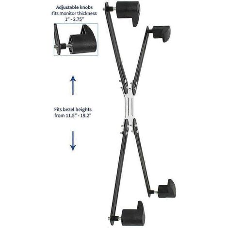 Kit de montage adaptateur pour écran LED LCD de 19 à 27 pouces -- (1/5)