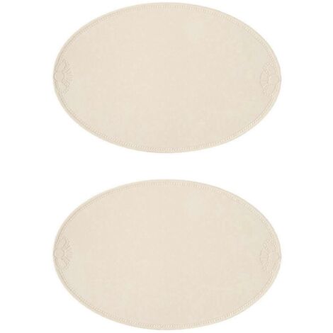 Set de table rétro en PU, style européen français, ovale, isolant, pour la maison G-- (1/5)