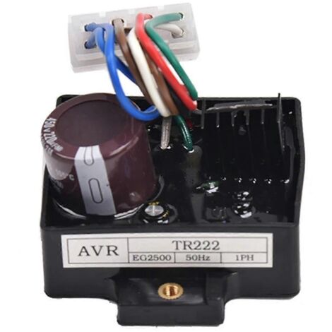 Régulateur de tension TR222 AVR pour générateur à essence (1/5)