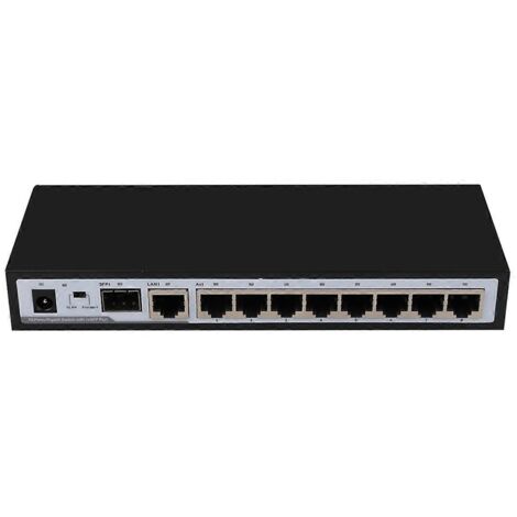 Commutateur Ethernet Gigabit 10 ports, répartiteur, commutateur réseau, prise européenne (1/5)