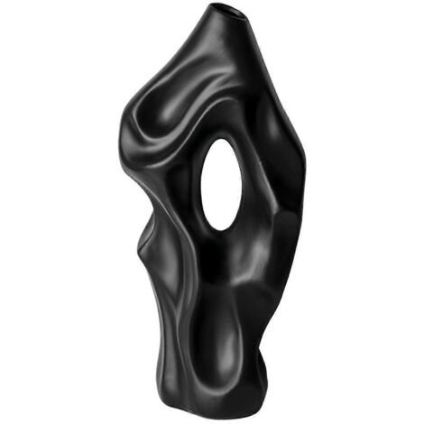 Vase en céramique abstrait nordique de grande taille - Décoration intérieure (1/5)