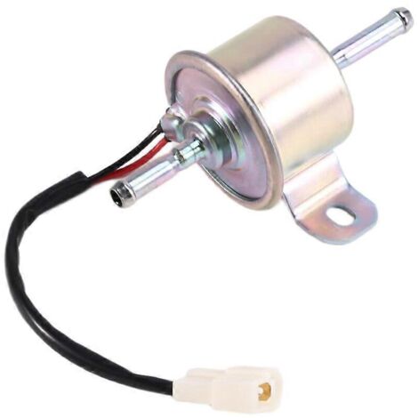Pompe d'alimentation en carburant 12 V R1401-51350 R1401-51352 pour moteur Kubota D722 - Argent