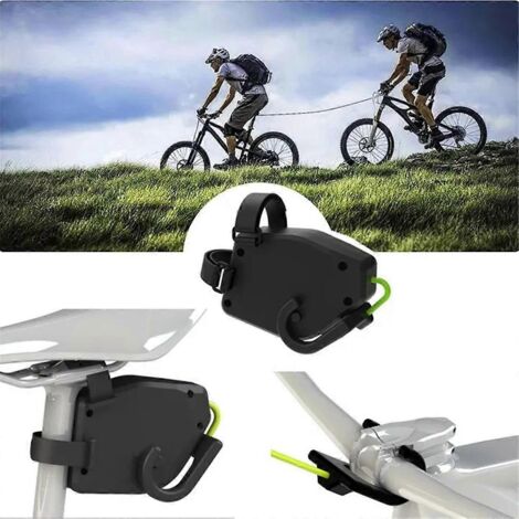Corde de traction élastique portable pour vélo de montagne --- (1/5)