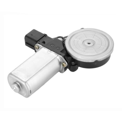 Moteur de lève-vitre électrique avant gauche 72250-SNA-A03 pour Honda Civic - Noir et argent (1/5)