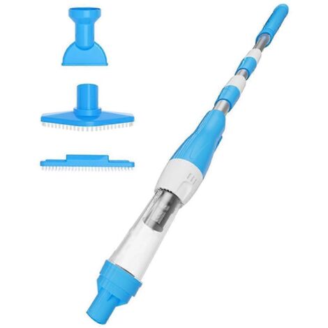 Aspirateur de piscine sans fil rechargeable, nettoyeur de piscine portatif Ideal (UE) -- (1/5)