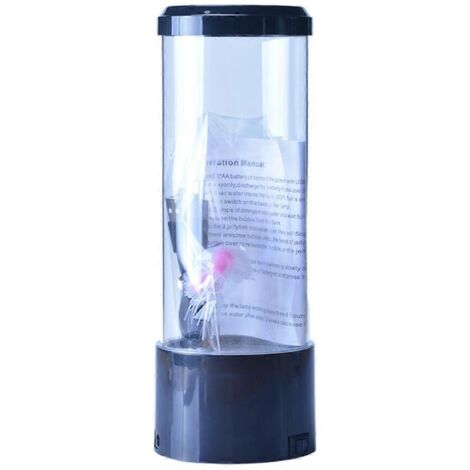 Veilleuse LED Méduse, alimentation USB, modes d'éclairage colorés - Noir (1/5)
