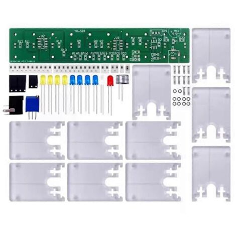 Kit électronique DIY de contrôle du son LED à spectre musical - Photo couleur - (1/5)