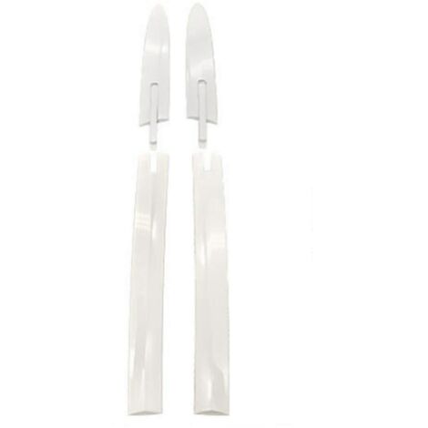 Cache-charnière de toit de voiture pour BMW F33 M3 E93 M4 F83 Blanc-- (1/5)