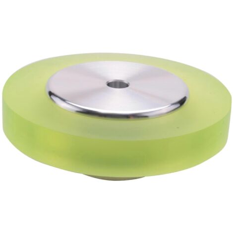 Roue codeuse industrielle en aluminium et polyuréthane de 200 mm - (1/5)