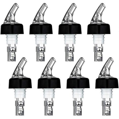 Lot de 8 doseurs automatiques pour bouteilles, 30 ml (1 oz) (1/5)