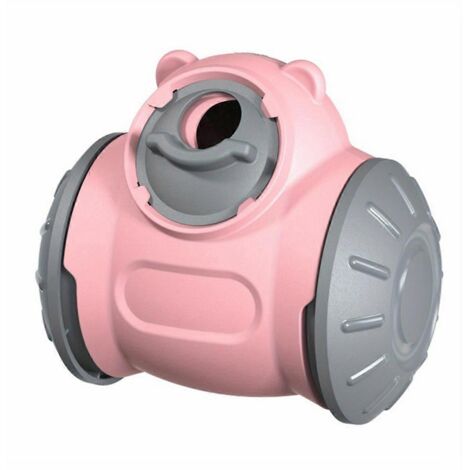 Distributeur de nourriture pour chien à alimentation lente, accessoire pour animaux de compagnie rose --- (1/5)