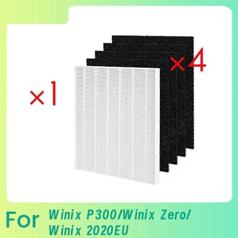 filtre HEPA et 4 préfiltres à charbon actif pour Winix P300 - Comme illustré - (1/5)