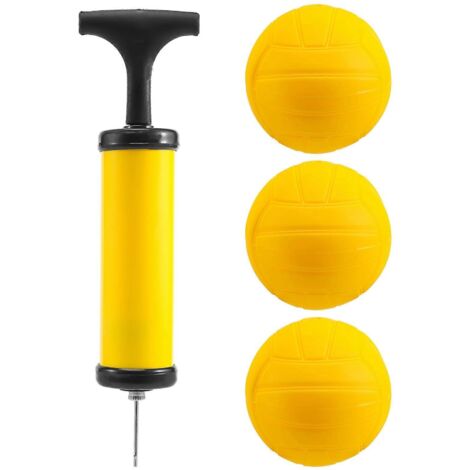 Balles de jeu Roundnet, mini-pack de 3 balles remplaçables avec pompe -- (1/5)