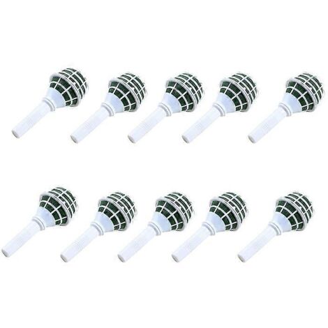 10 supports de bouquets floraux en mousse avec poignée - (1/5)