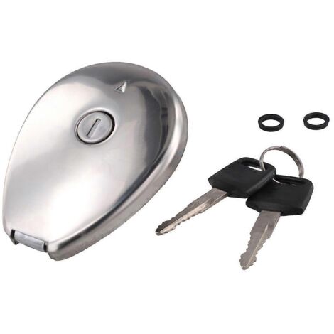 jeu de bouchon de réservoir d'essence et clés pour moto Kawasaki ZR1100 BJ250-- (1/5)