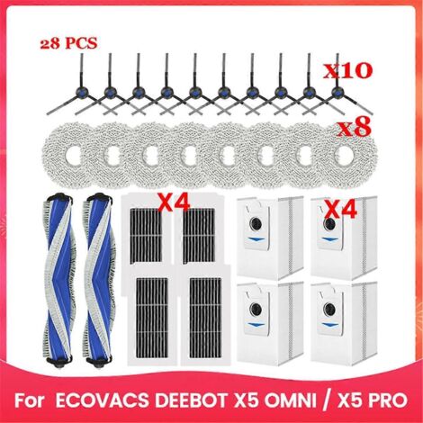 Accessoires pour aspirateur robot ECOVACS DEEBOOT X5 OMNI / X5 PRO -- (1/5)