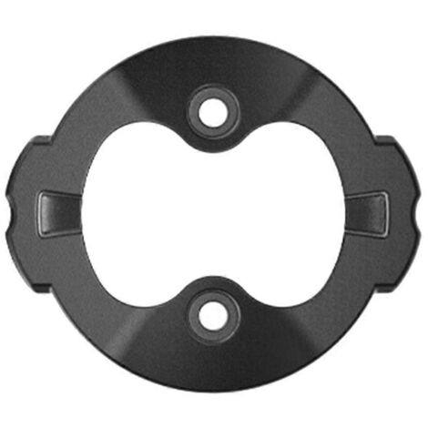Support de compteur de vélo Garmin 540/840 - Pièce de rechange en alliage d'aluminium noir (1/5)