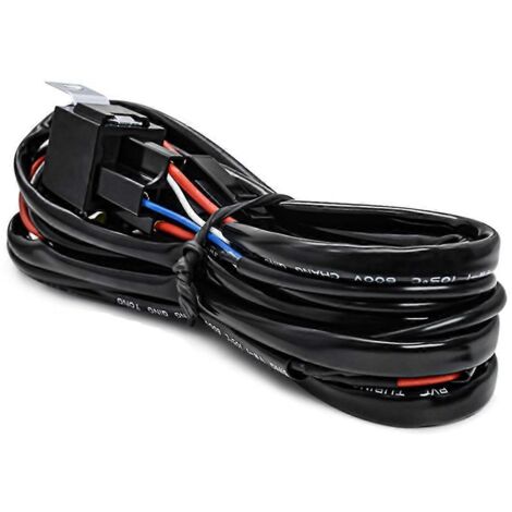 Kit de câblage pour barre lumineuse LED 16 AWG - pour feux tout-terrain (1/5)