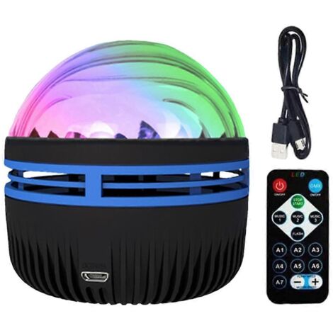 Lampe de projection LED Northern Lights Nightlight avec télécommande --- (1/5)