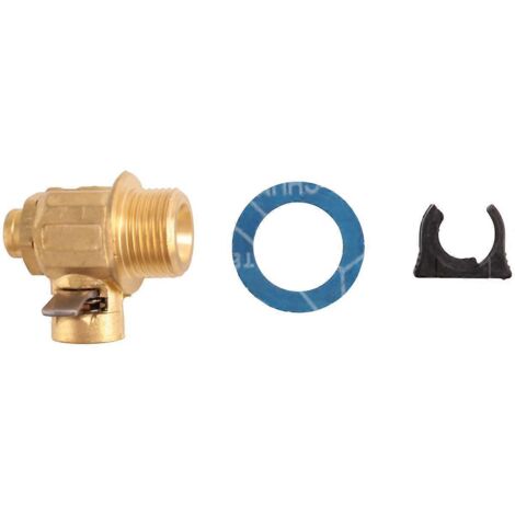 Soupape de vidange d'huile F105S Filetage M20-1,5 avec clip de levier pour-- (1/5)