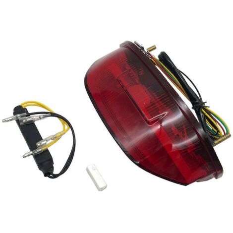 Feu arrière de moto pour CBR600RR F5 2013-2023 - Rouge-- (1/5)