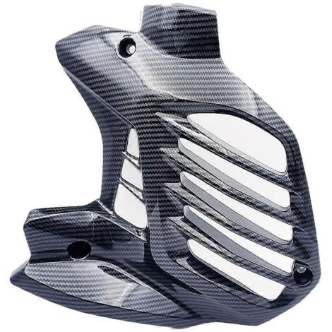 Cache de radiateur à motif fibre de carbone pour NMAX155 V2 2020-- (1/5)