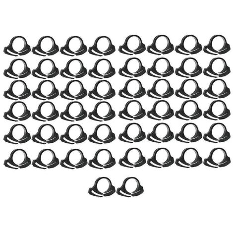 50 colliers de serrage pour tuyaux PE Φ16, fixation pour tuyaux d'irrigation, afin d'empêcher les infiltrations d'eau. (1/5)