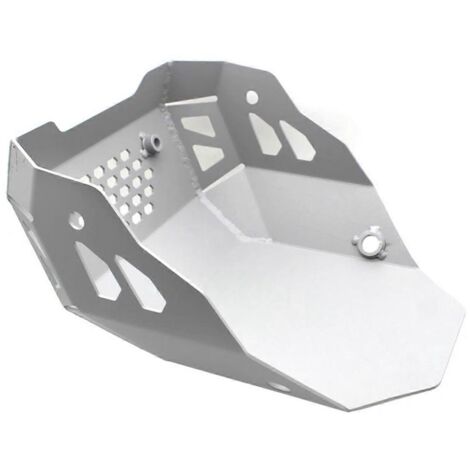 Plaque de protection inférieure de moteur de moto pour CFMOTO Silvery-Silver- (1/5)