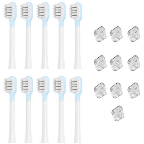 Pour les têtes de brosse à dents électriques standard à poils fins -- (1/5)