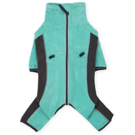 Combinaison d'hiver pour chien, salopette chaude en polaire épaisse, taille L (1/5)