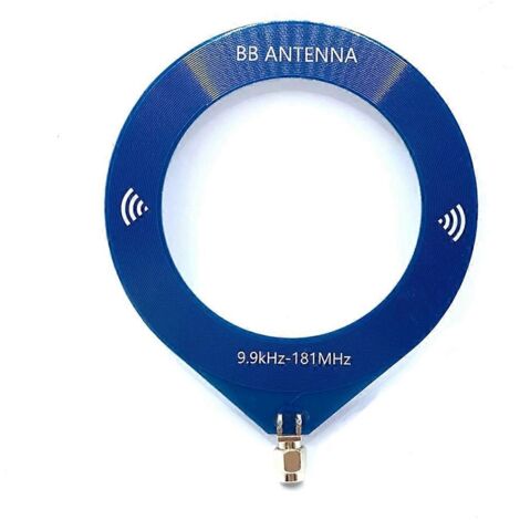 Antenne circulaire compacte à large bande (9,9 kHz - 181 MHz) (1/5)