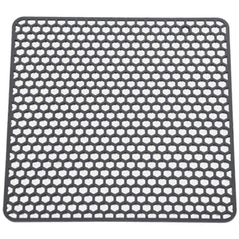 Tapis de table en silicone 13,5 x 13,5 pouces, tapis d'évier (1/5)