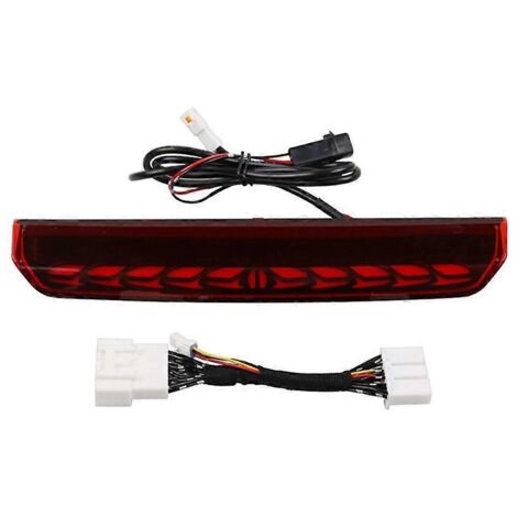 Feu stop dynamique à LED surélevé pour voiture, à double couleur - (1/5)